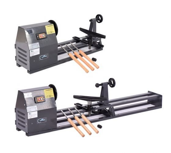 SwitZer Wood Turning Lathe With Tool Set SZWL01 Grey KMS Direct