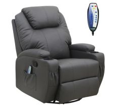 WestWood Massage Leather Sofa Electric 01 Grey