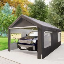 BIRCHTREE Carport 10X20FT CP01 DARK GREY