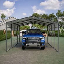 BIRCHTREE Metal Carport 13X20FT Anthracite