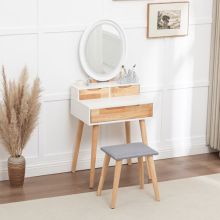WestWood Dressing Table DT23 Natural White
