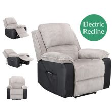 WestWood Electric Recliner Sofa WW-RS-06 Light Grey