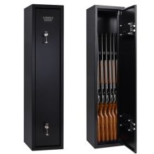 WestWood 6 Gun Cabinet Steel GC02 Black