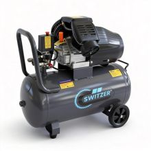 SwitZer Air Compressor 3HP Twin 50L SZ-AC-006 Grey