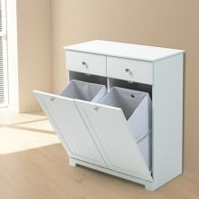 WestWood Laundry Cabinet White