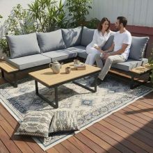 BIRCHTREE Garden Furniture Set GFS02 Grey