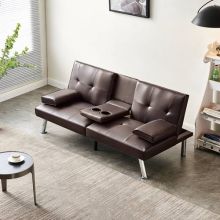 WestWood Manhattan Sofa Bed Brown