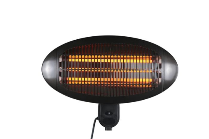 HEATSURE Patio Heater Wall Mounted 2000DI Black