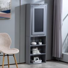 WestWood Desk With Shelves Grey