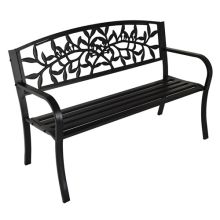 BIRCHTREE Steel Garden Bench C079