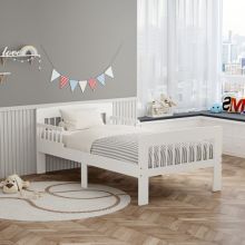 WestWood Junior Bed Wood Frame White