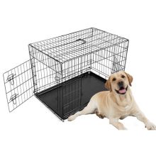 FoxHunter Pet Cage 36 inch Black