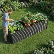 BIRCHTREE Metal Raised Garden Bed BT-RGB03