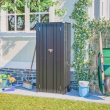 BIRCHTREE Garden Storage Box M01 Anthracite