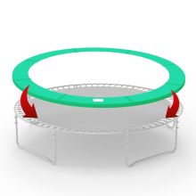GALACTICA Trampoline Pad 12FT Green